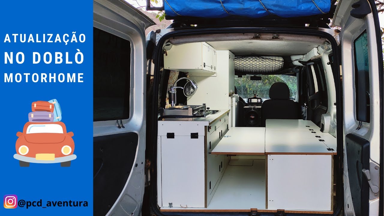 Doblò MotorHome, novas atualizações!