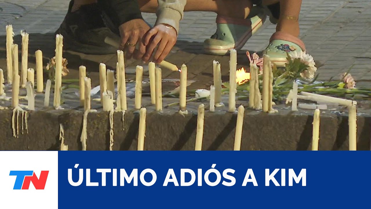 La ceremonio del adiós a Kim, la nena asesinada en un robo