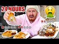 I Only Ate At The Worst Reviewed Restaurants In My City For 24 Hours!! (1 STAR)