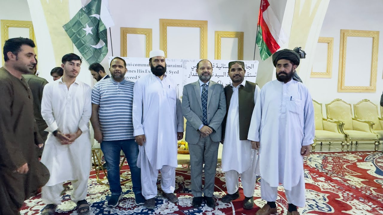 Pakistani Ambassador Invited by Pashtoon Community of Pakistan in Al Buraimi Oman 🇴🇲 | 