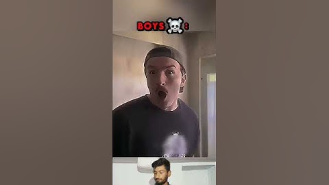 Ghost prank girls vs boys ☠️ #troll #edit #trollface