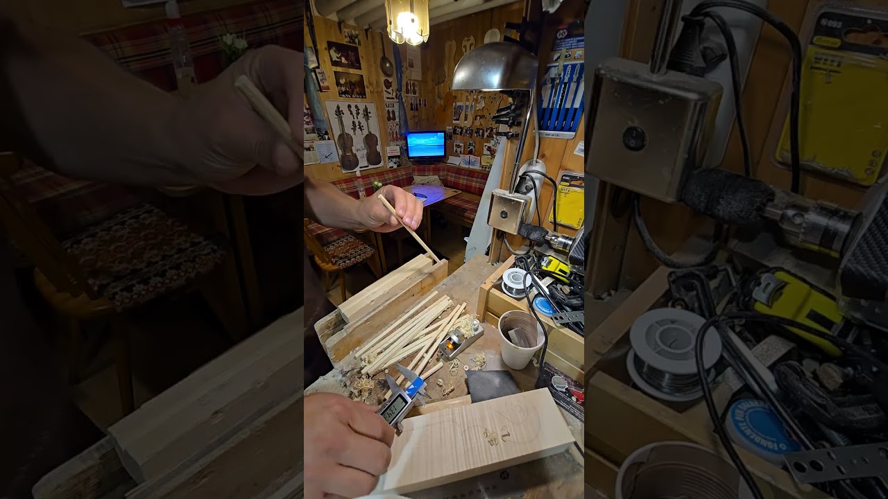 Creare un anima per violino, Liutaio Gabrieli Rubino