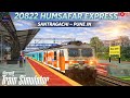 LIVE 🚄 Humsafar Express in Ghat Section | Banker Action &amp; Heavy Traffic Khandesh #shorts #shortsfeed