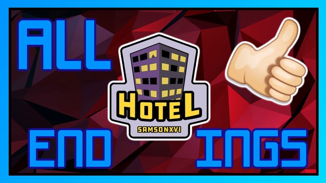 ROBLOX HOTEL ALL ENDINGS Including SECRET ENDING YouTube 