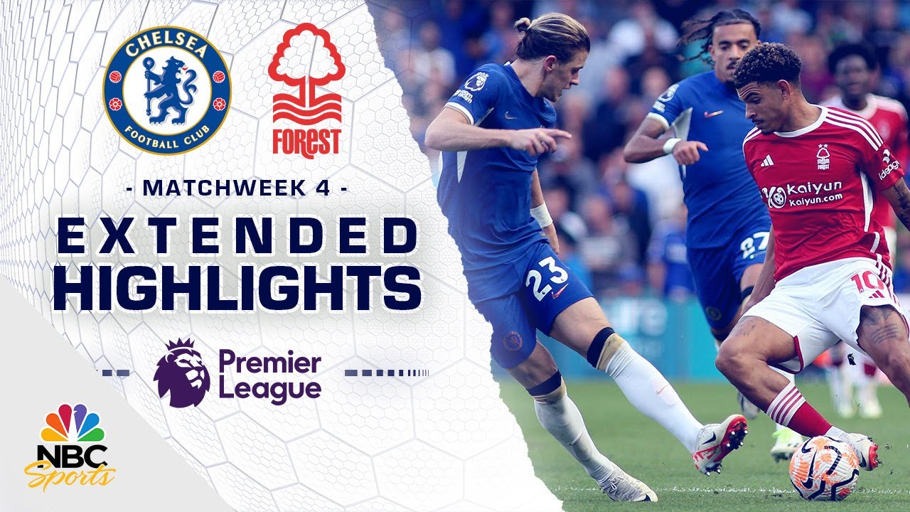 Chelsea v. Nottingham Forest | PREMIER LEAGUE HIGHLIGHTS | 9/2/2023 | NBC Sports