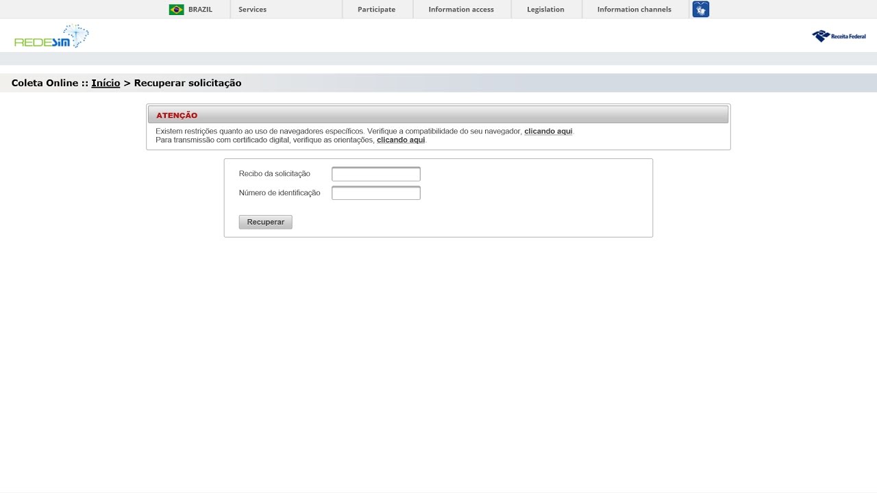 Coleta WEB DBE 2017 Erro Java NETSCAPE.JAVASCRIPT.JSEXCEPTION (Leia