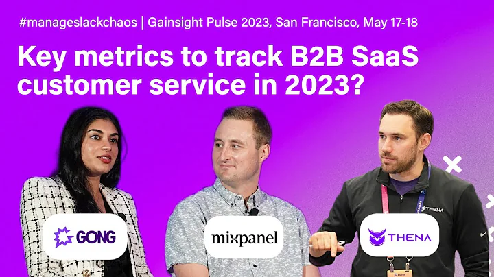Key metrics to track B2B SaaS customer service in 2023?