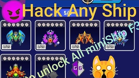 Any Ship & MiniShip F3 Hack | Space Shooter Galaxy Attack 2025