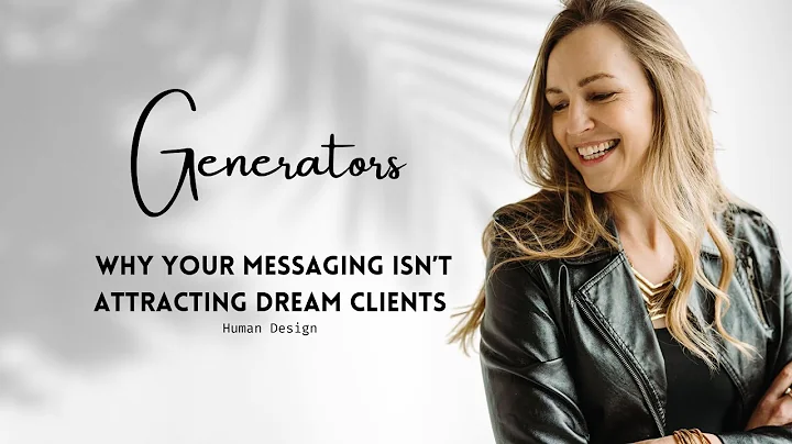Generators: Why Your Message Isn’t Landing (And How to Fix It!) | Rachael Weaver | Human Design