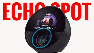 Echo Spot (2024 Release) Amazon Alexa Smart Assistant Full Review 💯😁