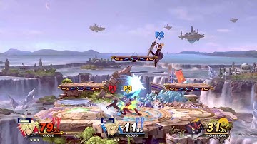 Cross Slash into Finishing Touch