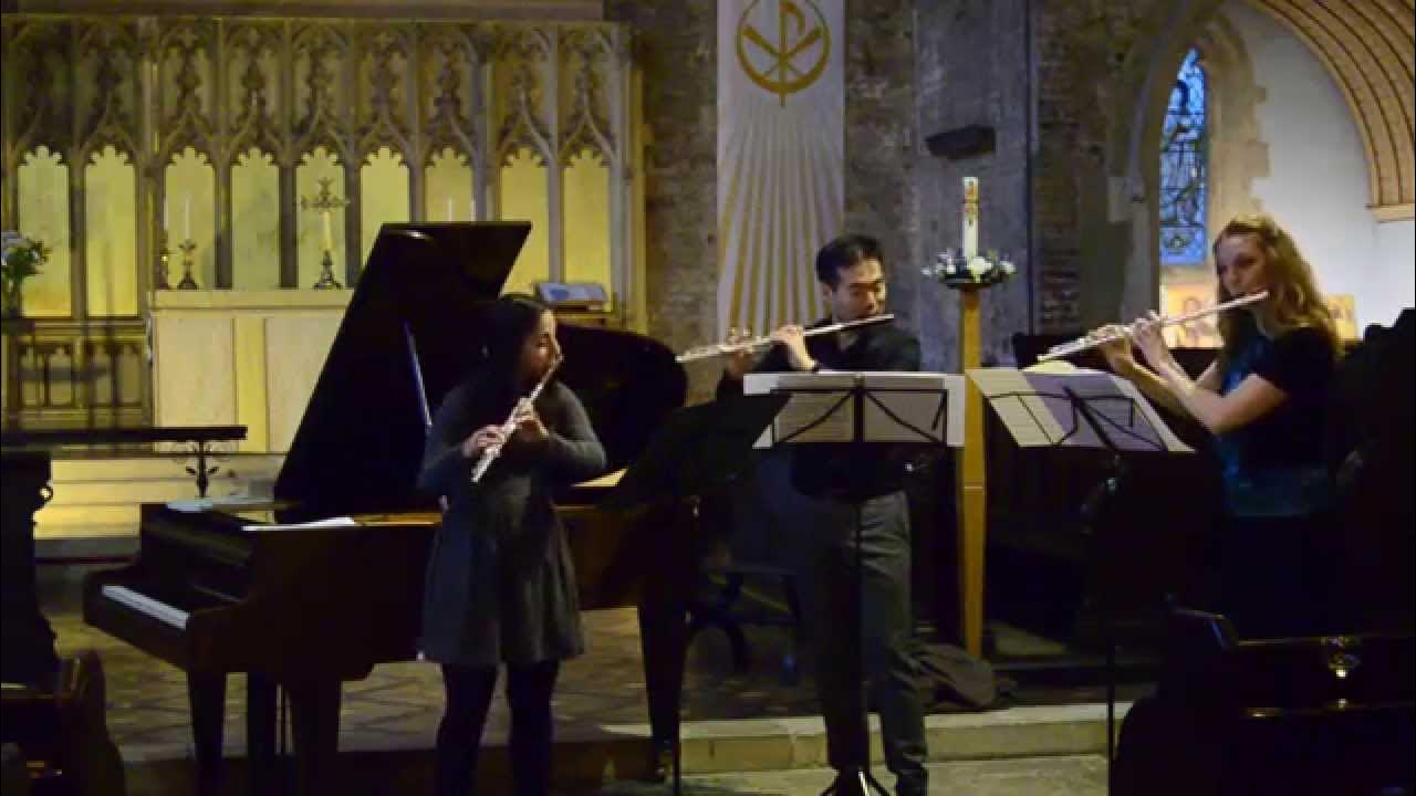Elkido Floee Trio for 3 flutes Around the World Concert 9/05/2015