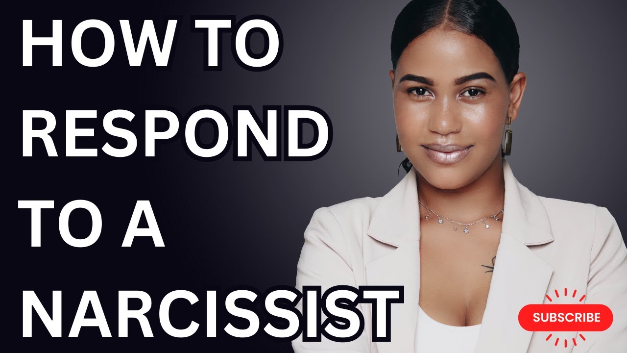 6 RESPONSES TO TOXIC PHRASES NARCISSISTS USE - YouTube