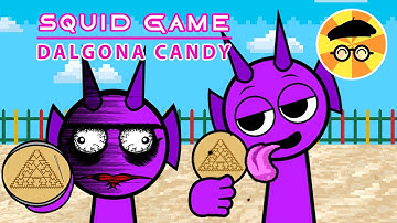 Sprunki Incredibox Durple plays Squid Game Season 3-Dalgona Candy