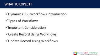 Microsoft Dynamics 365 (CRM) Workflows Mastery Course - learn Dynamics CRM