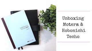 Unboxing my new Moterm A5 cover and Hobonichi Techo