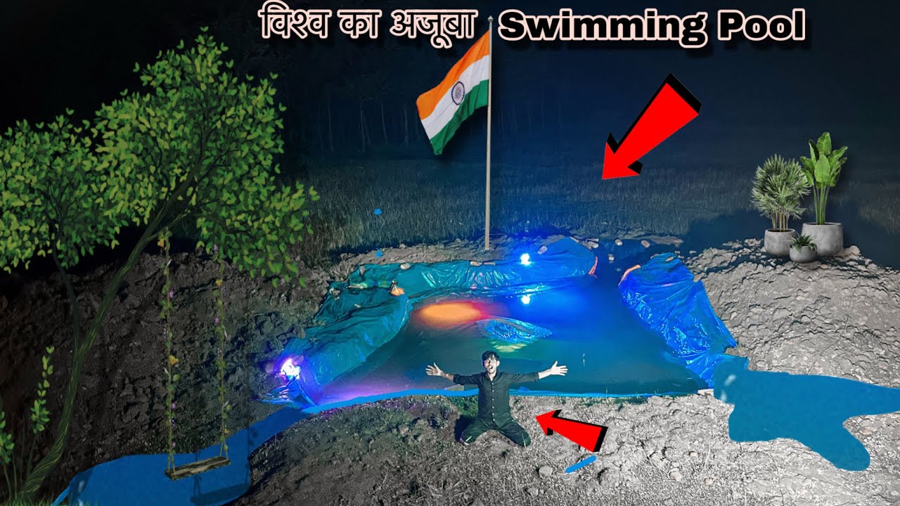 We Made Tunnel Swimming Pool - Super Amazing 