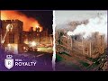 1992 windsor castle fire the blaze that destroyed royal artefacts  windsor castle  real royalty