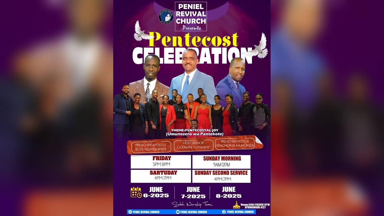 PENIEL REVIVAL CHURCH | PENTECOST CELEBRATION | DAY 3 | 08/06/2025