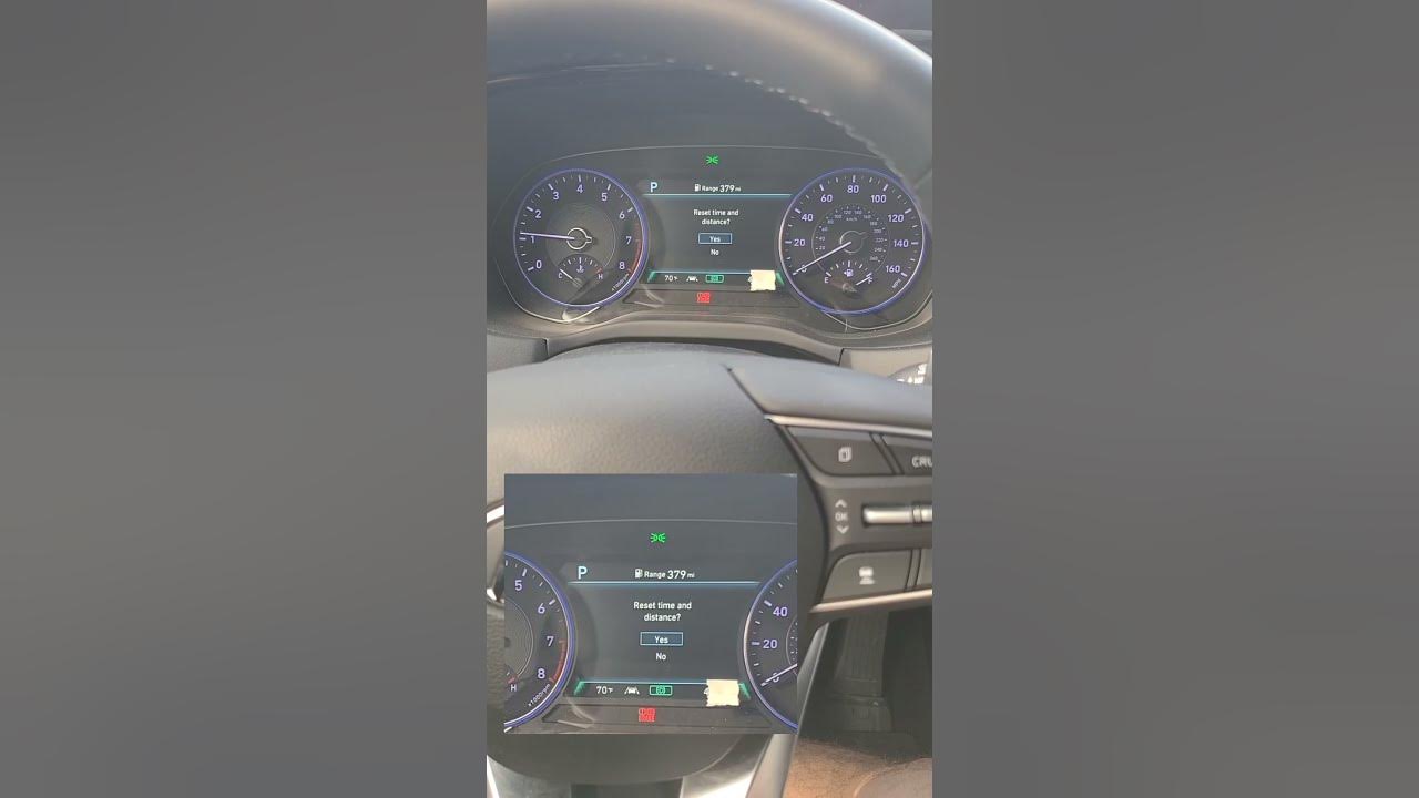 Hyundai Palisade service reminder reset / oil life shorts YouTube
