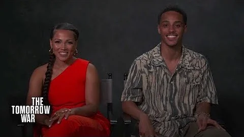 The Tomorrow War Interview: Jasmine Matthews & Kei...