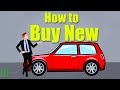 Buying a new car from a dealer the right way