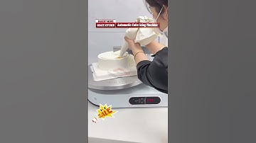 Automatic Cake Icing Machine