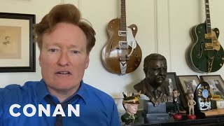 Conan Reveals The Other Side Of His Office | CONAN on TBS