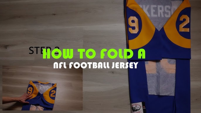 How to Fold a NBA Basketball Jersey 5 min video 