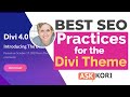 Best seo practices for divi wordpress theme