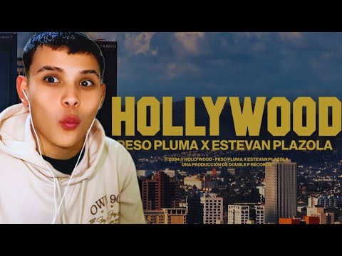 REACCIÓN A Hollywood - Peso Pluma, Estevan Plazola 🤑😵 || El Pecosoo.
