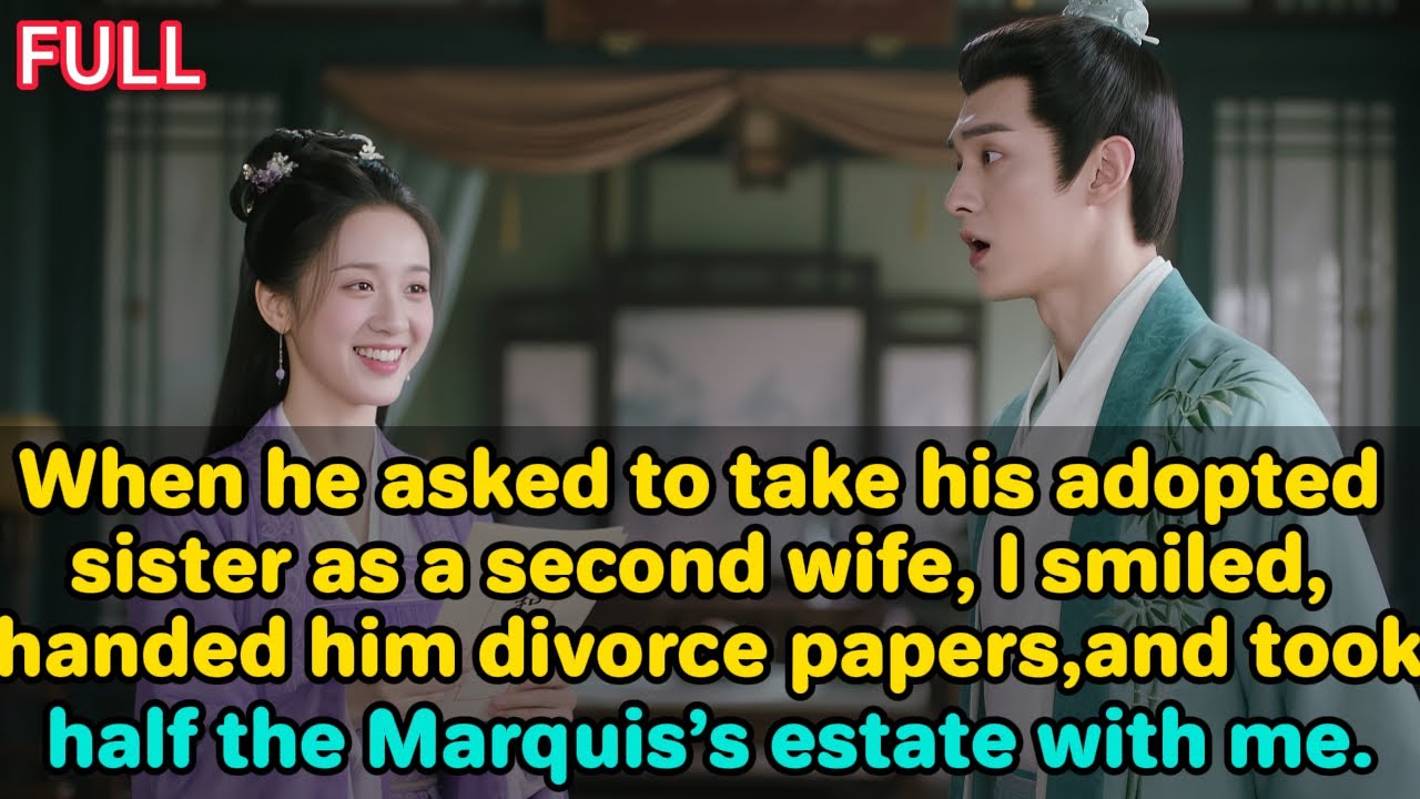 When he asked to take his adopted sister as a second wife, I smiled, handed him divorce papers...