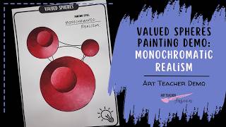 How to Paint Realistic Spheres with Tempera Paint | Monochromatic Realism Tutorial