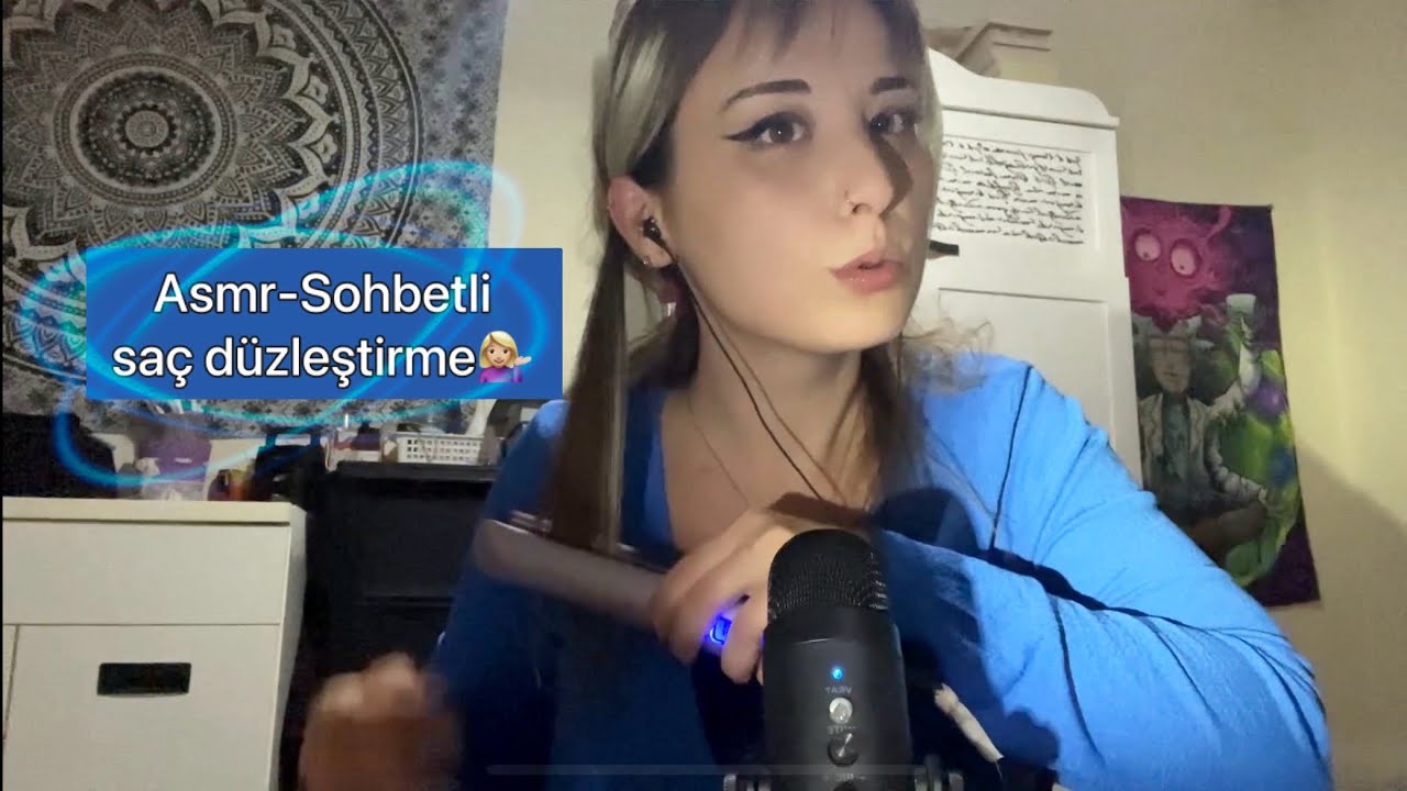 Asmr-Sohbetli saç düzleştirme(güzellik algısı) 💁🏼‍♀️#asmr#türkçeasmr #sohbet