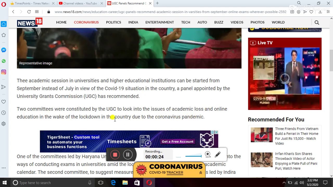 university exam latest news 2020  ccsu|du|HU|KU|CSU