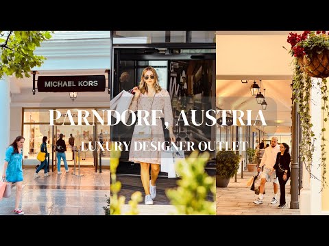 Parndorf Austria | Luxury Designer Outlet August 2023 #parndorf #shopping #walkthrough