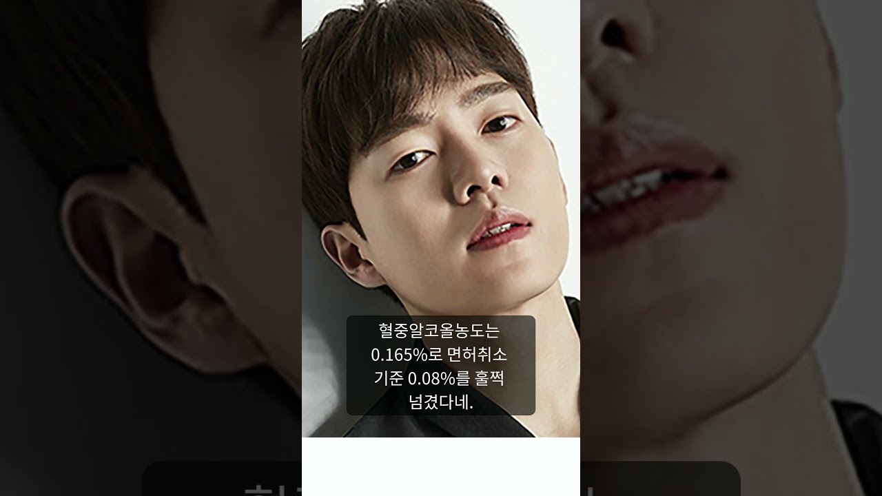 손승원 음주운전 5번째 적발, 결국 법정구속   징역 1년 선고