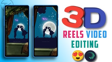 Instagram Trending 3D Reels Editing Behind Object Status Video In Alight Motion | 4K Full Screen HD