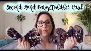 BABY AND TODDLER SECOND HAND HAUL | CHARITY SHOP AND EBAY