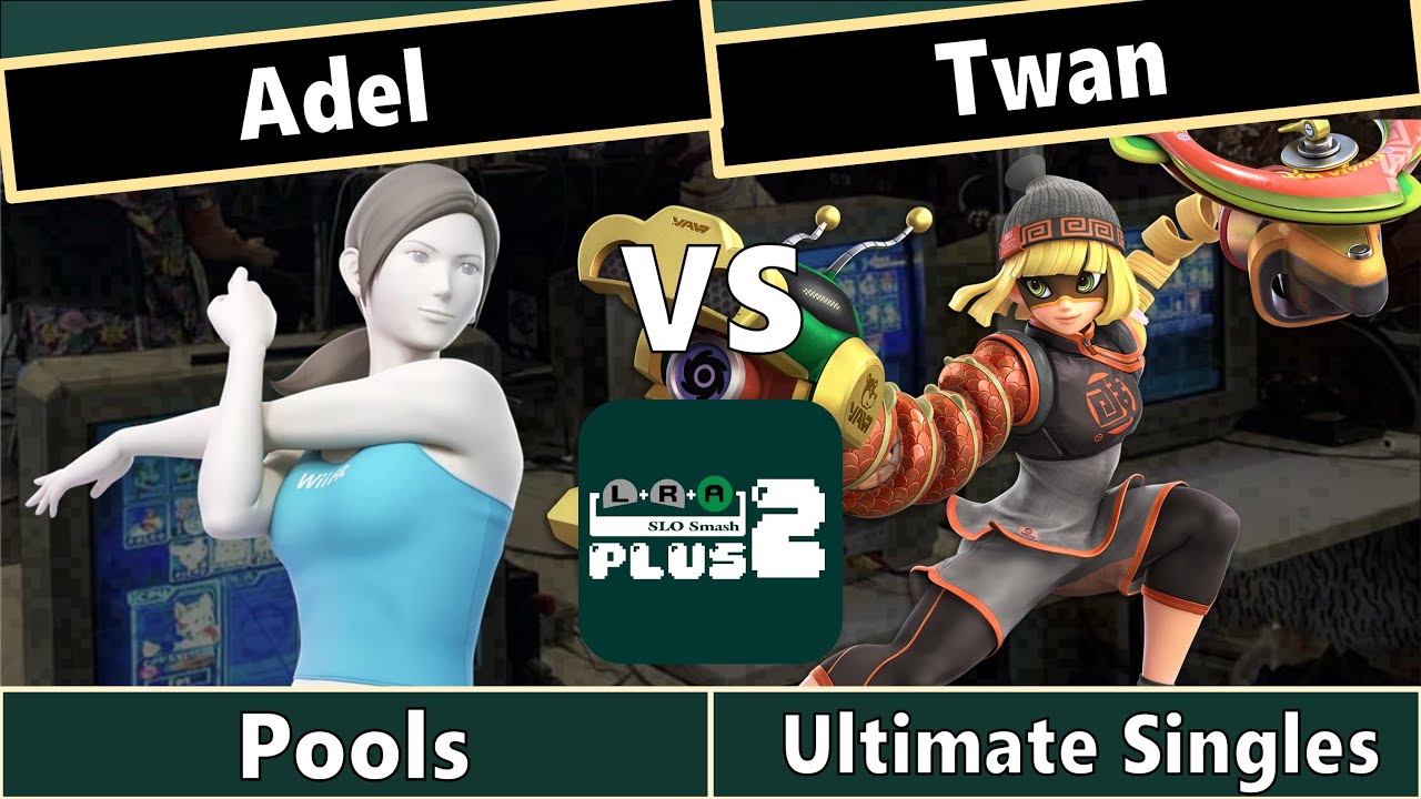LRA Plus 2 - Adel (Wii Fit Trainer) vs Twan (Min Min) - Pools