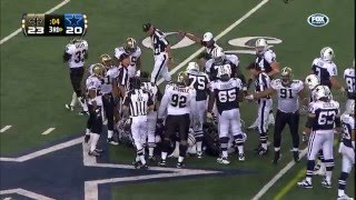 New Orleans Saints vs Dallas Cowboys 2010 2nd Half