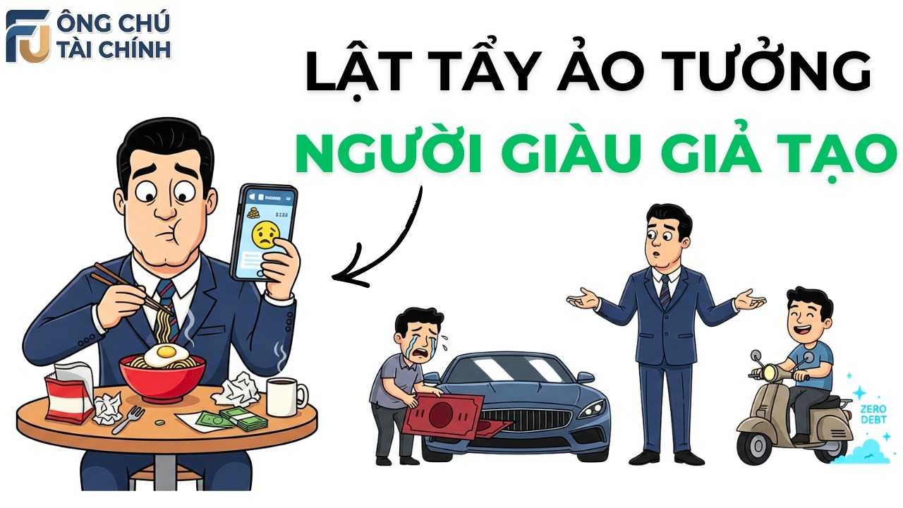 Tiền Đâu Mà Họ Xài Sang Vậy? Lật Tẩy Ảo Tưởng Người Giàu Giả Tạo