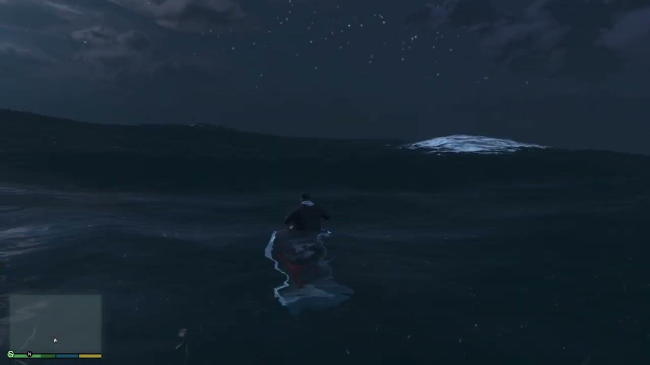 Akon became food for a shark. Shock. 😳🦈