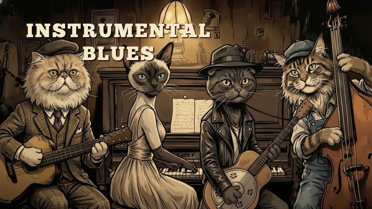 Instrumental Blues | Vintage Blues Loop for Work & Relaxation