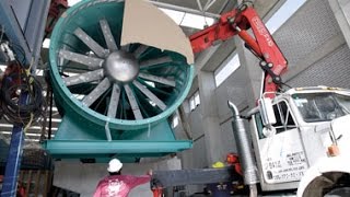 Montaje Del Motor-Ventilador Del Túnel De Viento