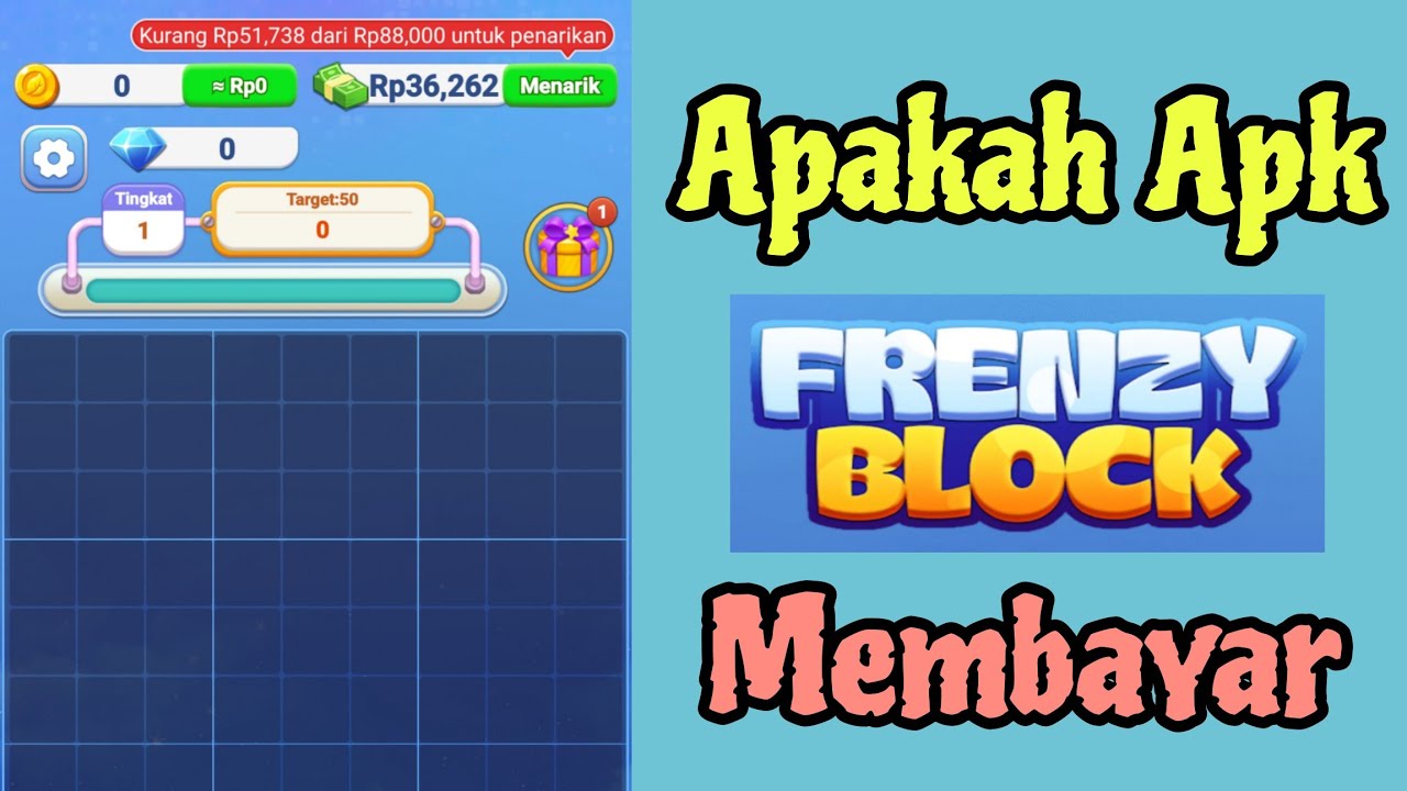 Review Jujur Aplikasi Frenzy Block! Apakah Aplikasi Frenzy Block itu Penghasil Uang?