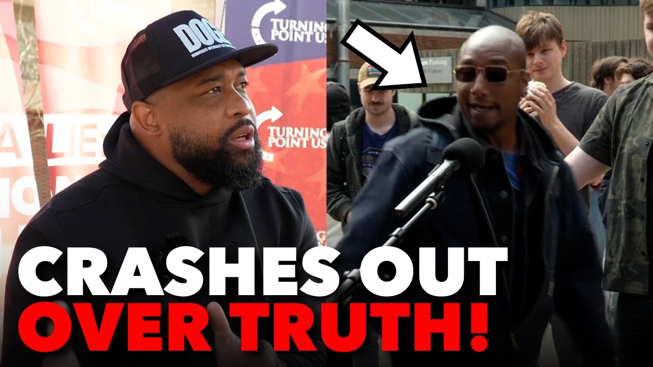 WHINY Black Liberal RAGE QUITS After FACED WITH REALITY That White Privilege Doesn't Exist