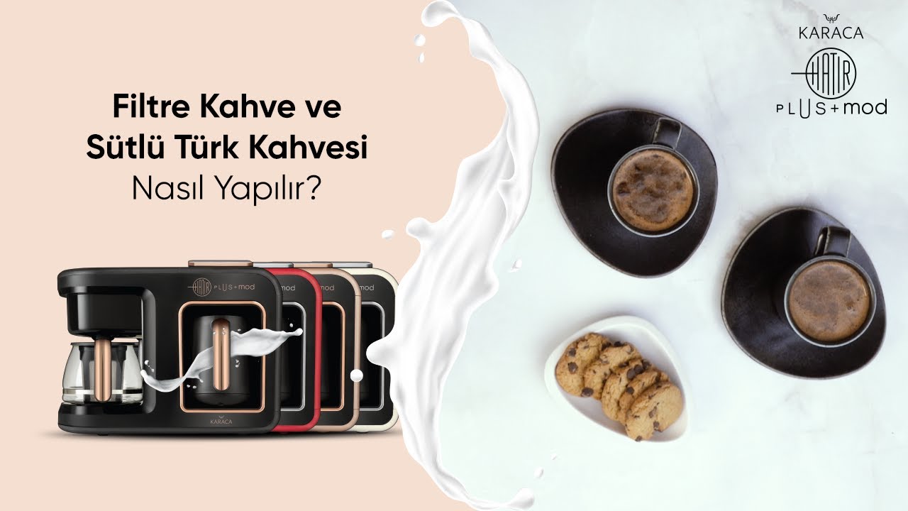 Aromasını Dilediğiniz gibi Ayarlayabildiğiniz Filtre Kahve ve Sütlü