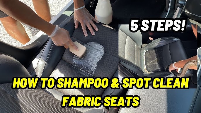 Pro Guide - How to Shampoo Car Seats (No Extractor!) 