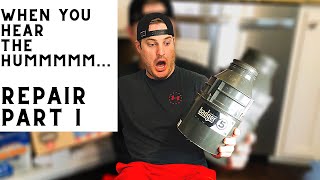 Garbage Disposal Clogged || How to REPAIR the garbage disposal / Part I Quick fixes and/or removal